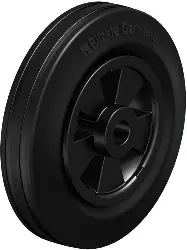 Produktfoto 1 von VPP 200/20R BLICKLE Rad mit Standard-Vollgummireifen u. Kunststoff-Felge