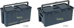 Produktfoto 1 von 136570 Werkzeugkoffer, extrem stabil 190x474x239 mm, 6 Einsätze