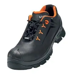 Produktfoto 1 von 6522252 UVEX Halbschuh, S3 SRC, schwarz/orange, W11, Gr. 52