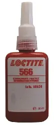 Produktfoto 1 von 135490 LOCTITE 566, Anaerobe Gewindedichtung, niedrigfest, braun, 50ML Tottle (Tube)