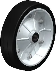Produktfoto 1 von V 265/25-75G BLICKLE Rad mit Standard-Vollgummireifen u. Stahlblech-Felge