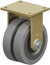 Produktfoto 1 von BSD-SE 200K-35-SG BLICKLE Stahlgeschweißte Schwerlast-Doppel-Bockrolle