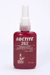 135376 LOCTITE 262, Anaerobe Schraubensicherung, mittel- bis hochfest, 50ML Flasche