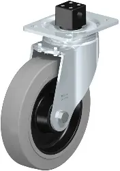 Produktfoto 1 von LH-POEV 200XKA-CS13-SG BLICKLE Stahlblech-Lenkrolle, Schwerlast-Ausführung