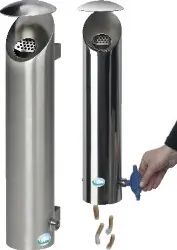 Produktfoto 1 von 40403 Wandascher 2,5 l Edelstahl, matt