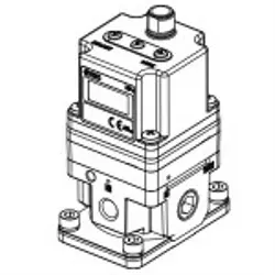 Produktfoto 1 von ITV2050-312L3-X26 SMC Elektropneumatischer Regler