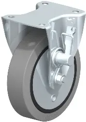 Produktfoto 1 von B-GEV 180K-TMR-SG BLICKLE Bockrolle mit Totmannbremse