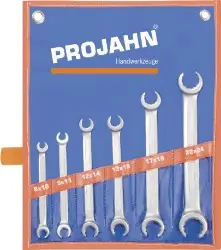 Produktfoto 1 von 2216 Doppelringschlüssel-Satz Überwurfmutterschlüssel