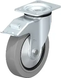 LK-POEV 200R-FI-SG-FA BLICKLE Stahlblech-Lenkrolle, schwere Ausführung