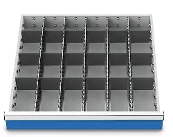 Produktfoto 1 von 149BLH100 Metalleinteilung 23-teilig für R 24-24