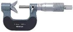 Produktfoto 1 von 114-121 Messschraube f.5-Schneidenwerk 1- 15mm, 0,01mm, MITUTOYO