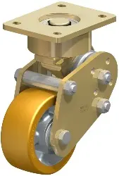 Produktfoto 1 von LPFE-ALTH 127K BLICKLE Schwerlast-Lenkrolle mit Polyurethan-Drehfedern