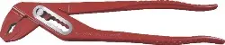966015 Wasserpumpenzange rot lackiert, poliert