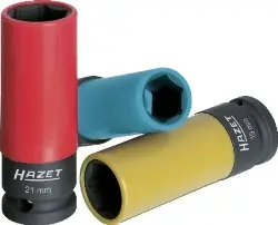 Produktfoto 1 von 903SPC/3 IMPACT-Steckschlüsseleinsatz- Satz 1/2', 3-teilig -HAZET-