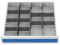 Produktfoto 1 von 138BLH75 Metalleinteilung 13-teilig für R 24-24