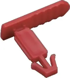 Produktfoto 1 von 27917 00 00 Plombe rot für VTK Stapelkasten 1 VE=500 Stk.