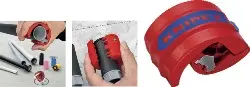 Produktfoto 1 von 90 22 10 BK Schneider für Kunststoffrohre bis Ø 20-50 mm, BiX -KNIPEX-