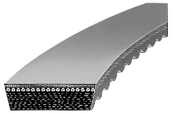 Produktfoto 1 von 28x8 x 750 OPTIBELT Breitkeilriemen - flankenoffen, formgezahnt