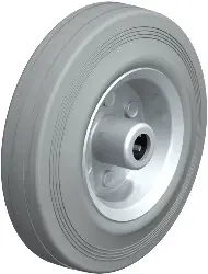 Produktfoto 1 von VE 125/12R-SG BLICKLE Rad mit Standard-Vollgummireifen u. Stahlblech-Felge