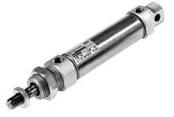 Produktfoto 1 von 80520200 Doppeltwirkender Normzylinder Zylinderdrm.: 20mm Hub 200mm