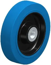 Produktfoto 1 von POEV 200/25K-SB BLICKLE Schwerlast-Rad mit Elastik-Vollgummireifen EasyRoll