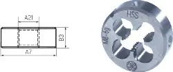 101276 Schneideisen HSS EN 22568/B M 1,7x0,35 JBO