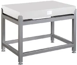 G-130/15001000 Untergestell aus Stahlrohr f.Messplatte 1500x1000mm MYTRI
