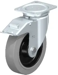 Produktfoto 1 von LU-POEV 200XK-FI-SG BLICKLE Stahlblech-Lenkrolle, schwere, geschlossene Ausf.