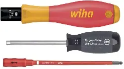 Produktfoto 1 von 26627 VDE-Drehmoment-Schraubendreher einstellbar 2,0-7,0 Nm -Wiha-