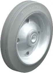 Produktfoto 1 von V 250/25K-SG BLICKLE Rad mit Standard-Vollgummireifen u. Stahlblech-Felge