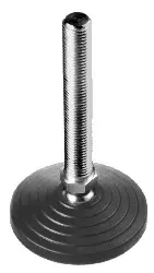 Produktfoto 1 von 65535200 Gelenkfuss 344, Form AG, M20 x 138mm Tellerdurchmesser 80mm