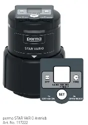 Produktfoto 1 von 117222 PERMA STAR VARIO Antrieb