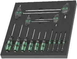 Produktfoto 1 von 05150103001 Schraubendreher-Einlage TORX 14-teilig -Wera-