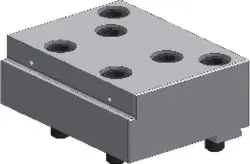 Produktfoto 1 von 937916341 Stufenbacke für DS BB= 125mm, fix HILMA