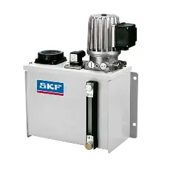 Produktfoto 1 von MFE5-BW7-S22+1FV SKF Lubrication Zahnradpumenaggregat mit Behälter, Zahnradpumpe MFE
