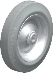 Produktfoto 1 von V 252/25R-SG BLICKLE Rad mit Standard-Vollgummireifen u. Stahlblech-Felge