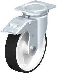 LU-POTH 200R-FI BLICKLE Stahlblech-Lenkrolle, schwere, geschlossene Ausf.
