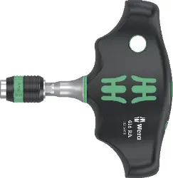 Produktfoto 1 von 05023461001 Quergriff-Bit-Halter 1/4' mit Ratschenfunktion -Wera-