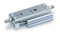 Produktfoto 1 von MXQ8-50ZG-X27 SMC Pneumatischer Kompaktschlitten