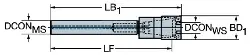 Produktfoto 1 von A393142632203 SANDVIK COROMANT-Spannzangenverlängerung