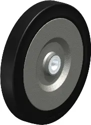 Produktfoto 1 von SE 400/35K-Z BLICKLE Schwerlast-Rad mit Elastik-Vollgummireifen EasyRoll