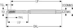 Produktfoto 1 von 00089734 SECO Stech-Klemmhalter MDT