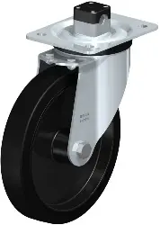 Produktfoto 1 von L-POEV 201XR-CS11 BLICKLE Stahlblech-Lenkrolle, mittelschwere Ausführung