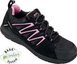 Produktfoto 1 von 34252-39 Halbschuh S1P SRC, schw./pink Silvy 2, Microfaser, Gr. 39
