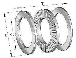 Produktfoto 1 von 0000377020000 INA Axial-Zylinderrollenlager 89324-M