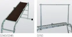 Produktfoto 1 von 30305 Alu-Geländer, anklemmbar für Typ 0225/0230/0235