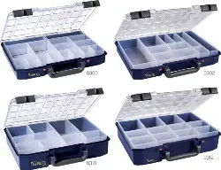 Produktfoto 1 von 143608 Sortimentskoffer CarryLite 80 Grundraster 4x8/9 Einsätze