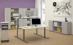 S-710201-A Konferenztisch, Kreisform Drm.900x720, Ahorn