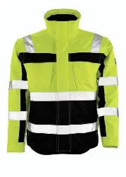 Produktfoto 1 von 09335-880-1714XL MASCOT Loreto, Winterjacke, High Vis gelb/marine, Gr.4XL