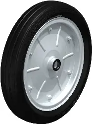 Produktfoto 1 von V 402/25-90R BLICKLE Rad mit Standard-Vollgummireifen u. Stahlblech-Felge